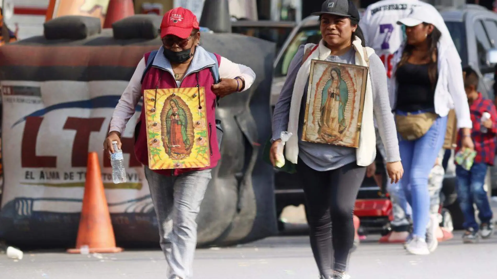 Horarios, calles cerradas y alternativas viales por arribo de peregrinos en la Basílica